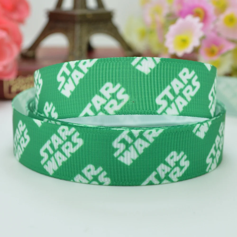 DUWES 5/8 "16 мм Звездные войны Рождество печатных grosgrain ленты волос лук DIY ручной
