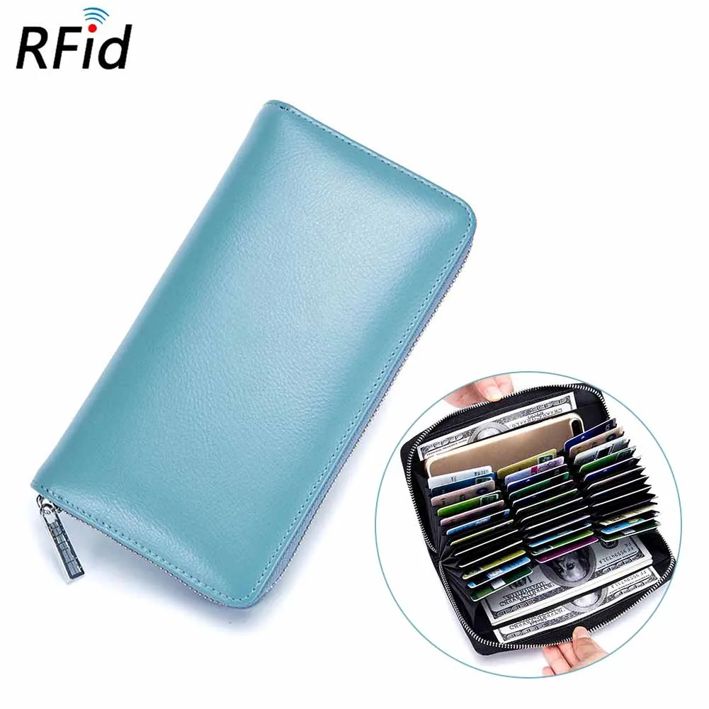 Женский 36 держатель для карт чехол кредитных RFID кошелек Автомобильная Обложка