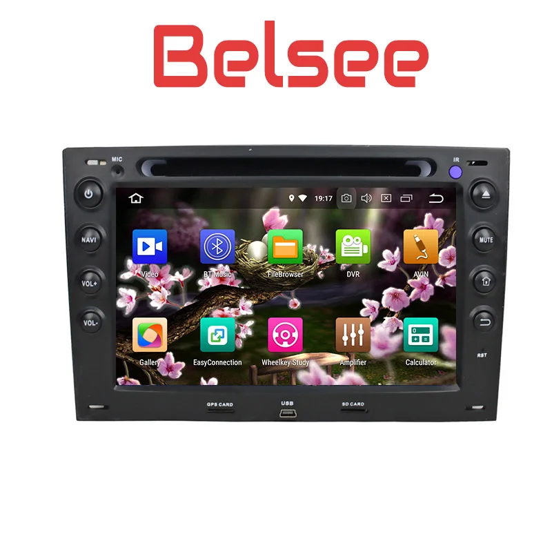Belsee Android 8 0 автомобильный Радио Стерео Авторадио головное устройство GPS Навигация
