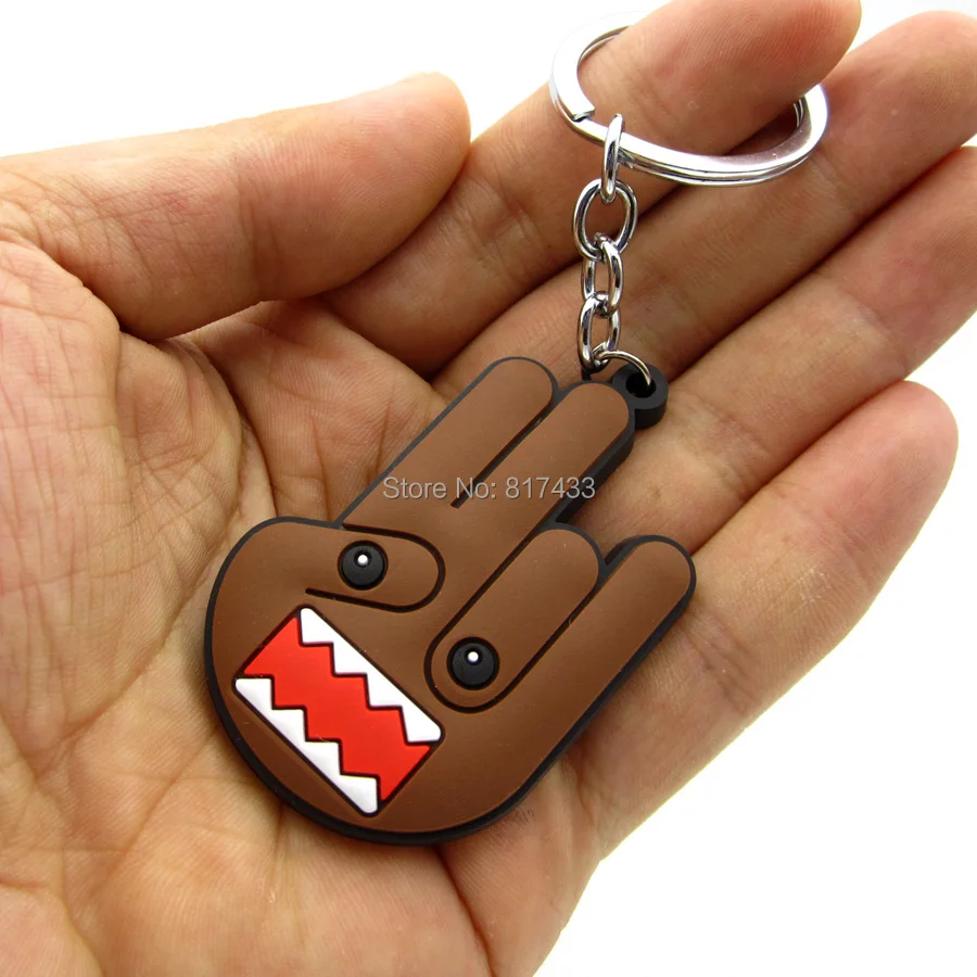 20 шт. мягкая резина JDM Японская Игрушка domo kun domokun domo-kun брелок вакаба | Автомобили и