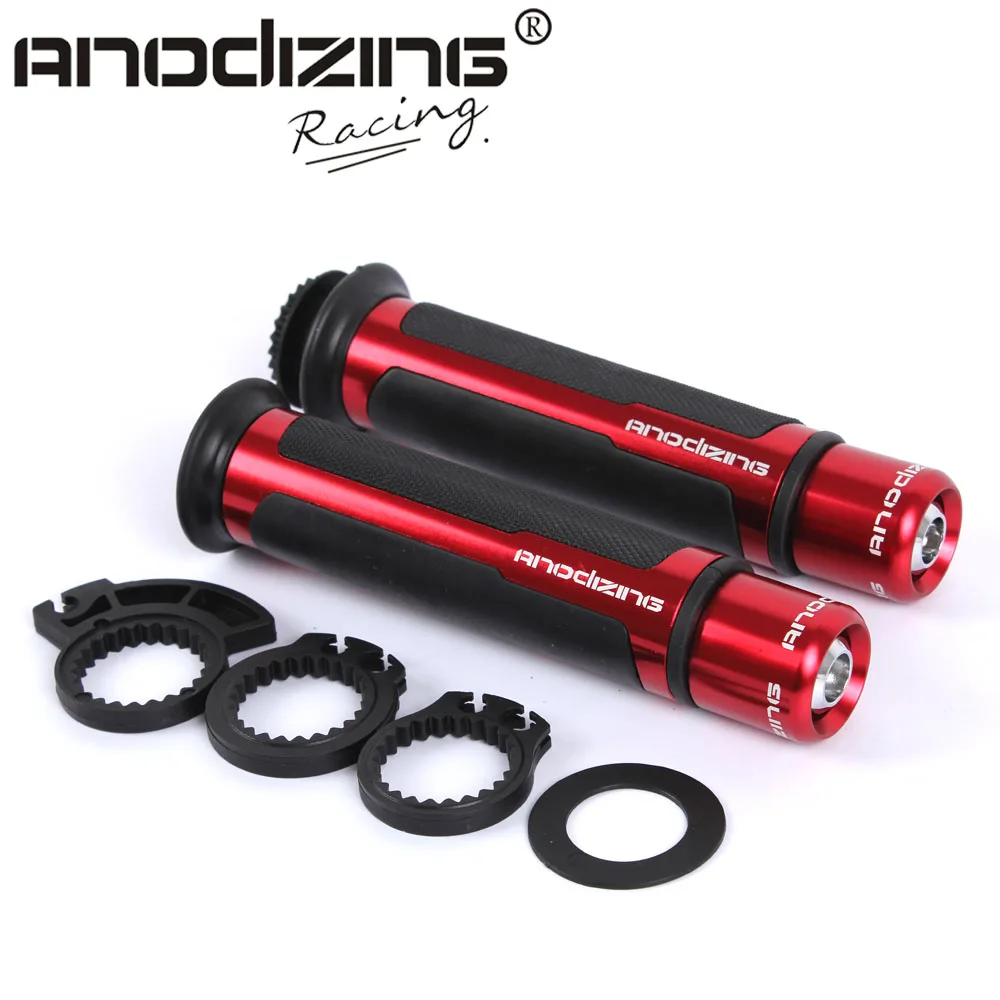 Горячая анодирование 7/8 ''CNC 22 мм Универсальные мотоциклетные ручки/ручки для