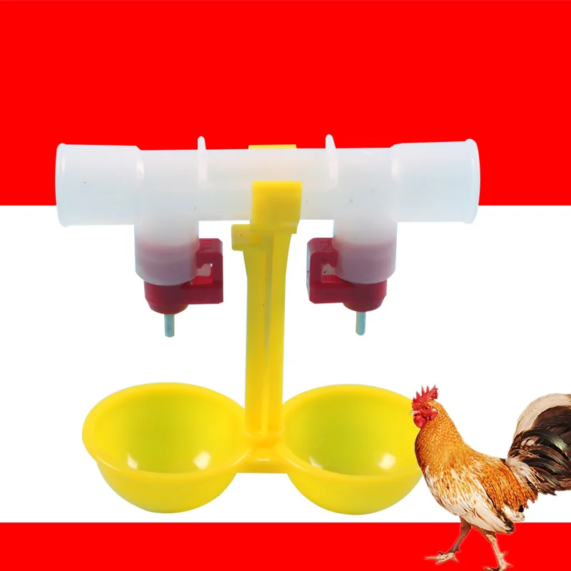 Potable For Birds двухслойная поилка для животных принадлежности соска Автоматическая