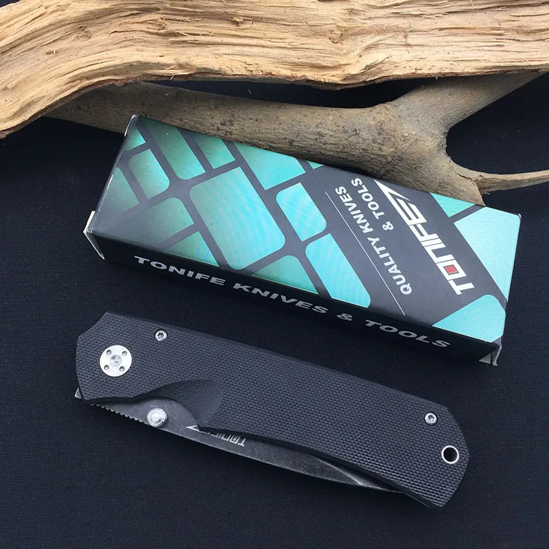TONIFE CKT6108 NightThawk складной карманный нож 8Cr14MoV Лезвие Открытый Кемпинг охотничий тактический инструмент мужской подарок EDC карманный нож