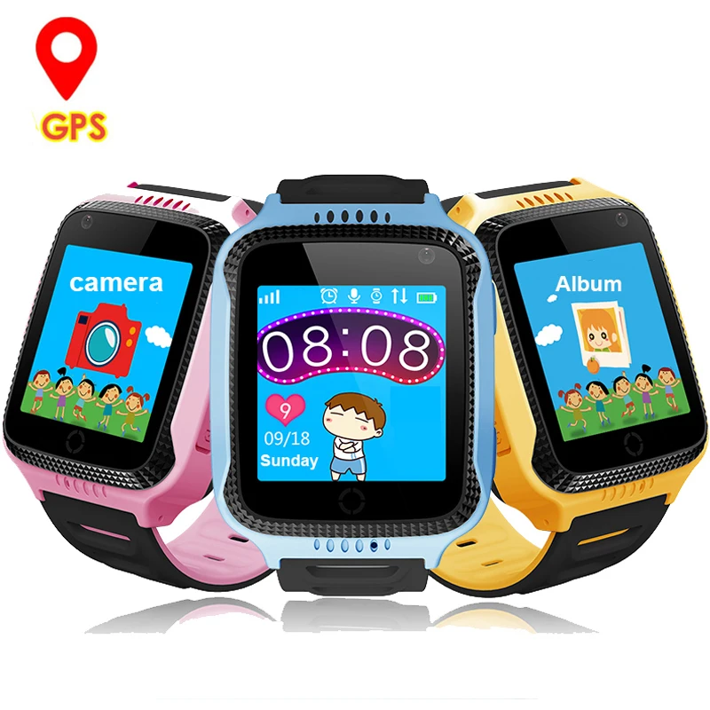 Gps трекер для присмотра за детьми детские наручные часы Детские умные Q528 Y21 Камера