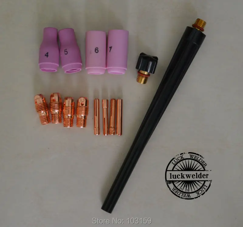 14 шт. Сварочные Горелки Tig Расходные материалы Collet Alumina Cup WP 9 20 25 TIG Series|tig tig|tig torch