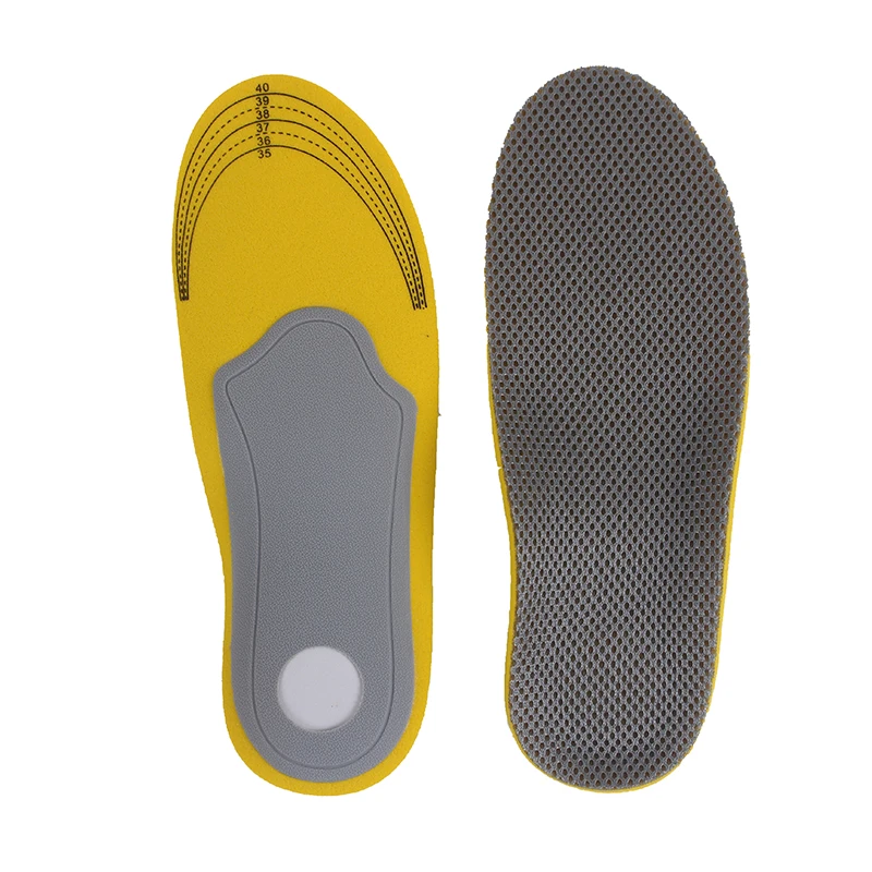VEAMORS Дышащие стельки Orthotic Для женщин Мужская обувь колодки арки Поддержка вставки для обуви, массажные шок абсорбирующие ботинки стельки