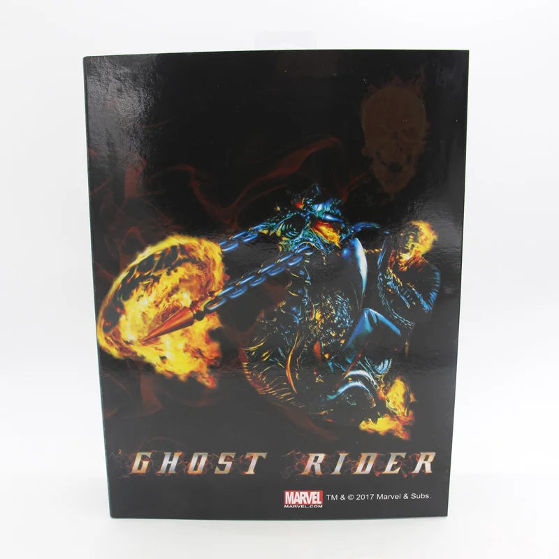 Marvel Ghost Rider 23 см BJD ПВХ фигурка модель игрушки|Игровые фигурки и трансформеры| |