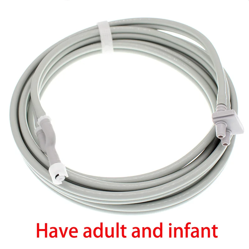 

Compatible Nihon Kohden OPV-1500 NIBP cuff air hose and airway connector for adult/infant Blood pressure,ECG EKG EEG TEMP cable