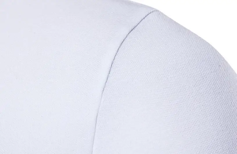 Летняя мужская модная блузка 2019 Тонкая деловая футболка с коротким рукавом