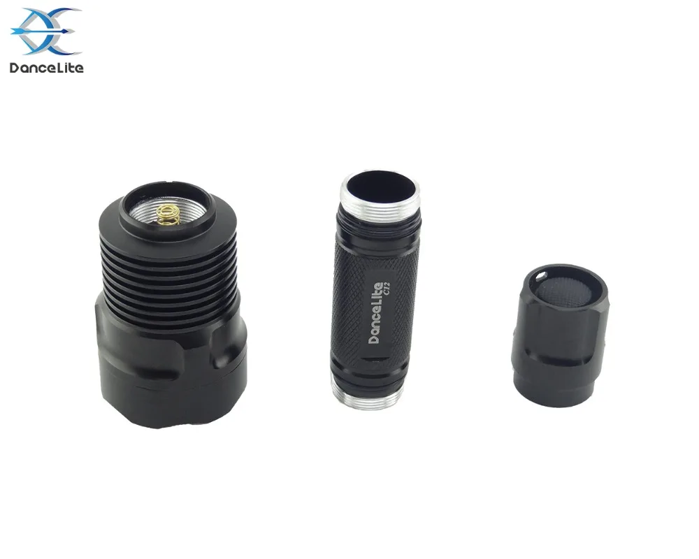 Высокая мощность ~ DanceLite C12 XP L V5 Whit Light 1 MODE SMO светодиодный фонарик фонарь (пульт