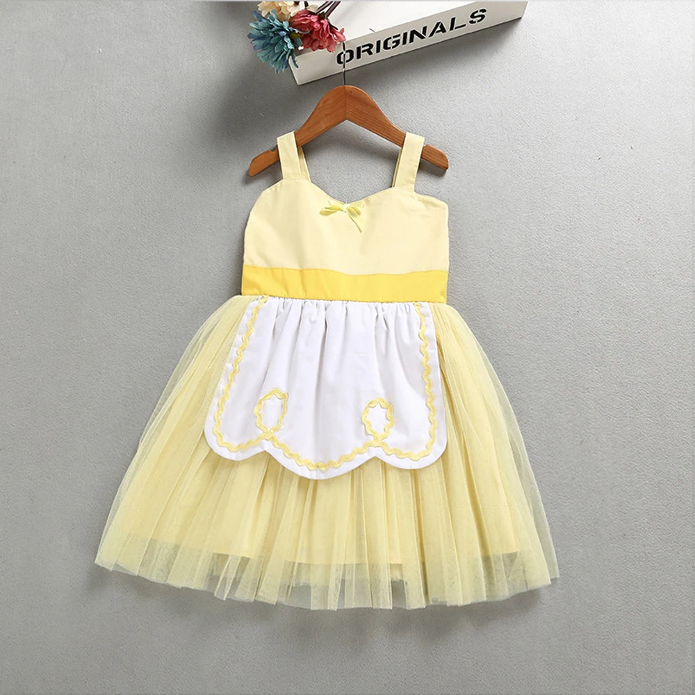 Summer Princess Alice dress girl Baby tutu Party Dresses Kids Belle Cinderella A-Line vestidos festa infantil clothing |