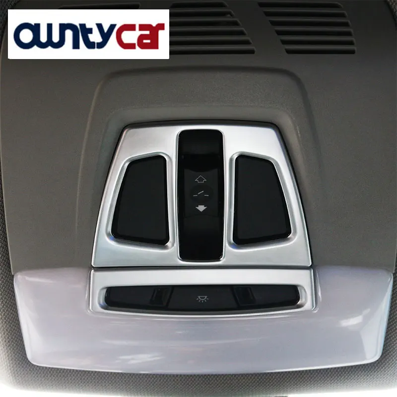 

For BMW X1 f48 2017 X5 f15 X6 f16 3 Series f30 GT f34 Car-Styling Interior Front Reading Light Cover Trim For BMW X2 F47 2018