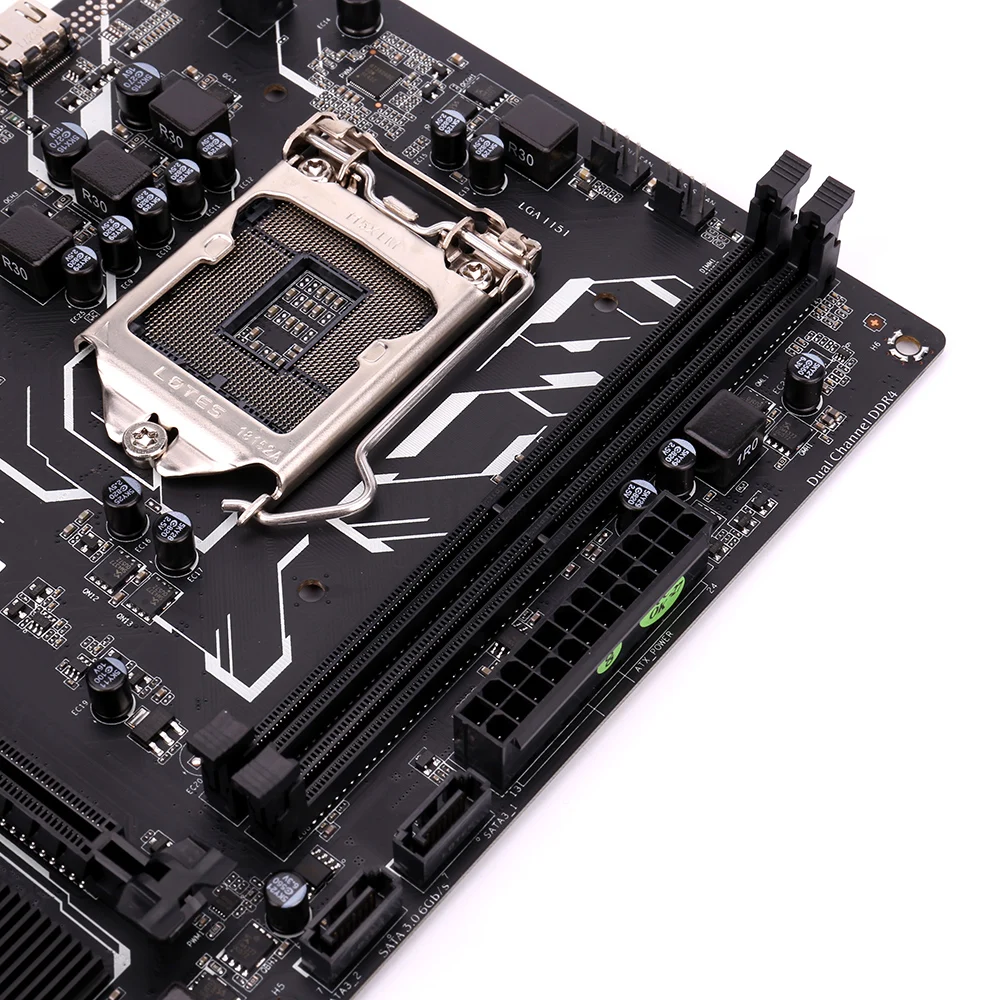 Красочные H310M-E V20 материнская плата SATA3.0 игровой материнская плата Intel LGA 1151 H310 DDR4 2133/2400/2666 МГц VGA HDMI PCI Express3.0X16