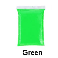 Green 500 г/пакет Fimo Полимерная глина пушистая слизь DIY масса для лепки супер легкая мягкая Лепка Пластилин обучение детей игрушки - Цвет: Green