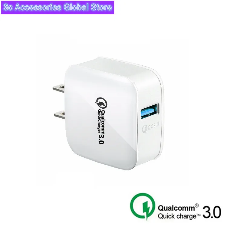 USB зарядное устройство 5 в 9 в 12 В Быстрая зарядка QC 3,0 Быстрая зарядка мобильного телефона 18 Вт портативное настенное зарядное устройство адаптер для iphone samsung xiaomi