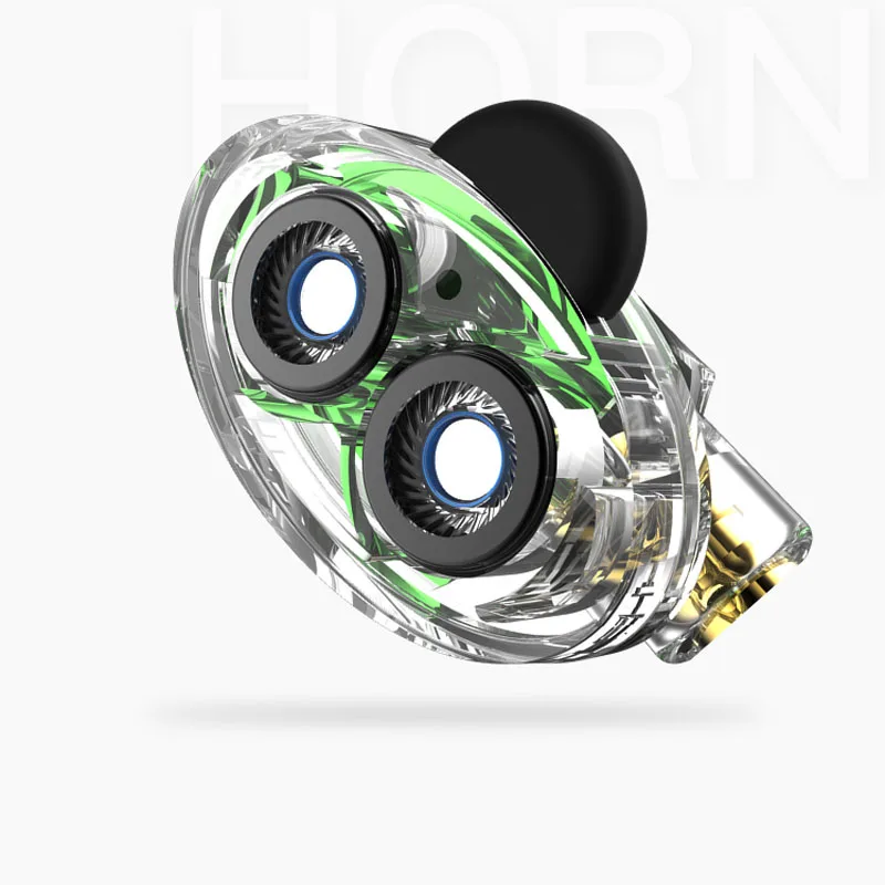 Hot VJJB N1 In Ear Earphone Double Dynamic Diy Hifi Bass Auriculares with Mic Cable + Audio for Phone Tablet Computer | Электроника