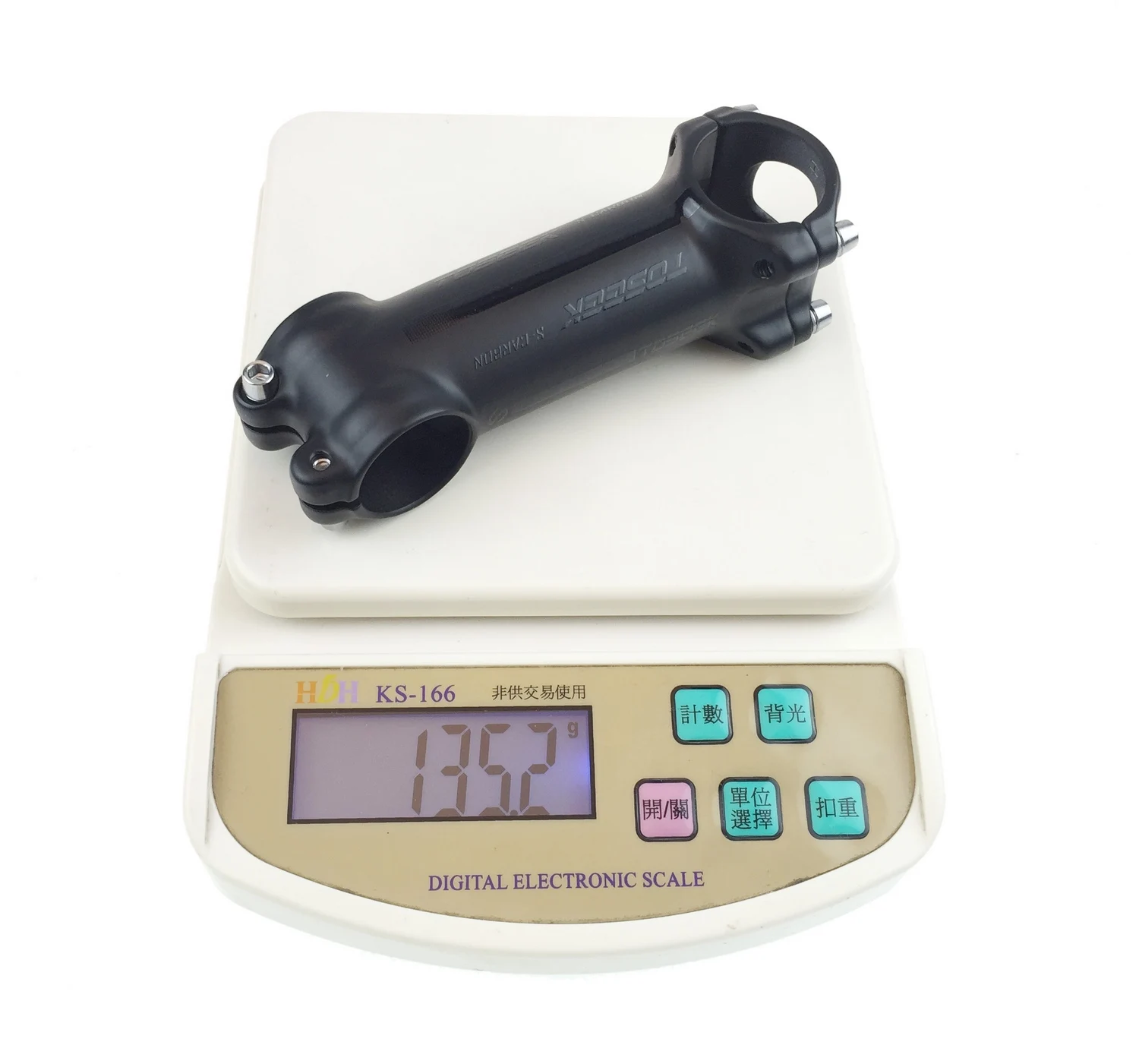 2017 Новый алюминиевый углерода велосипед стебли глянцевая черная метка для