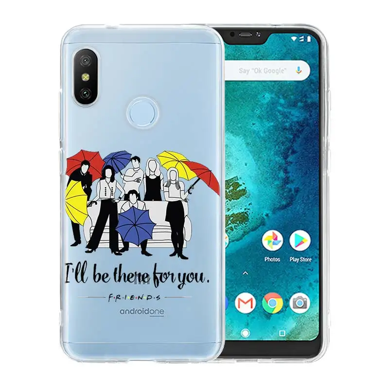 04 Друзья вместе Горячие мягкие для Xiao mi Red mi Go A2 lite 6A S2 Note 7 6 Pro 5 4X Plus mi Play A3 8 lite A1 5X 6X F1 TPU чехол для телефона - Цвет: 04