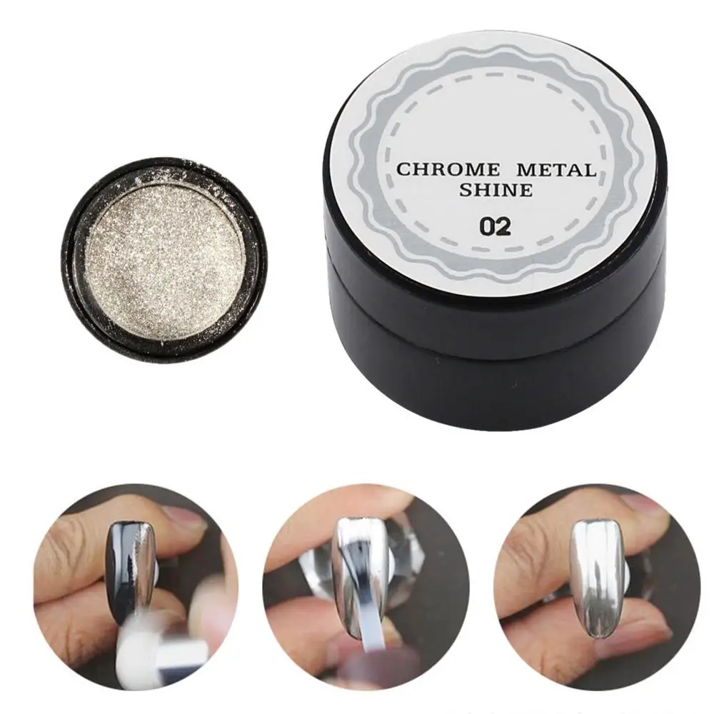 5 г/кор. блестящее зеркало для ногтей волшебный порошок серебро великолепный