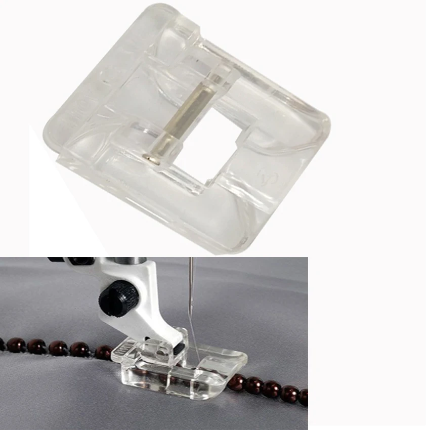 Husqvarna Viking мини бусина лапка 4 мм для квилтинга шитья Patchwor2k 412701145/4127011 45|bead foot|beads