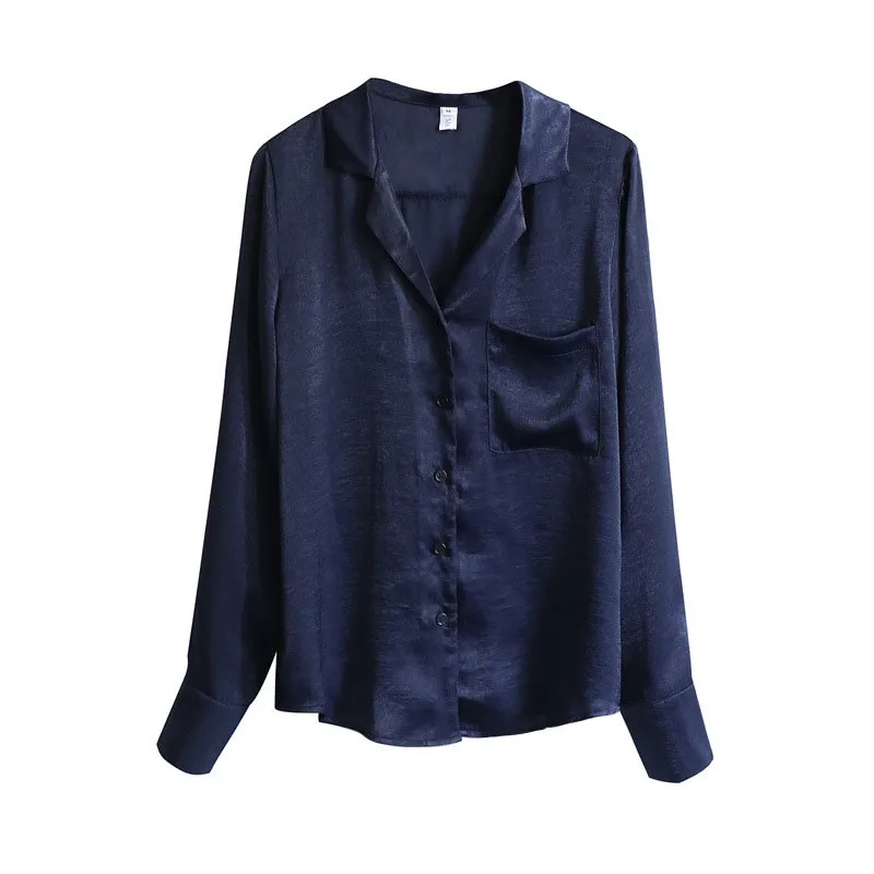 

Sexy V Neck Shirt Long Sleeve Ladies Blouse Tops Women Shirts Blouses