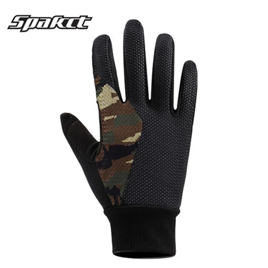 S13G10NO 05 SPAKCT Зимние перчатки для велоспорта, полный палец, для женщин и мужчин, для езды на велосипеде, гоночные перчатки, противоскользящая гелевая подкладка, для мотоцикла, MTB, шоссейные велосипедные перчатки - Цвет: S13G10NO 05