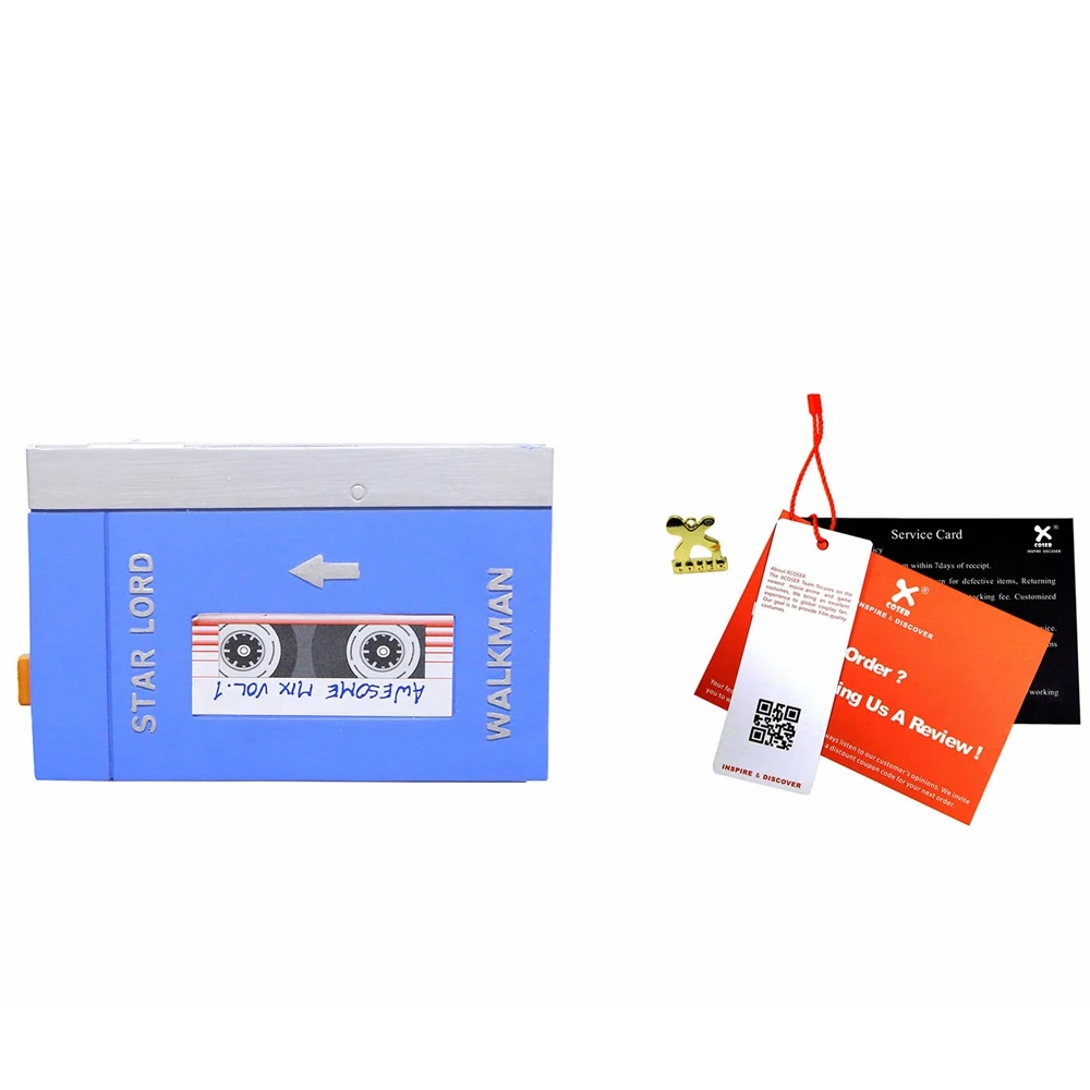 Новое поступление реквизит для косплея Звездный лорд Walkman стражи Галактики Starlord