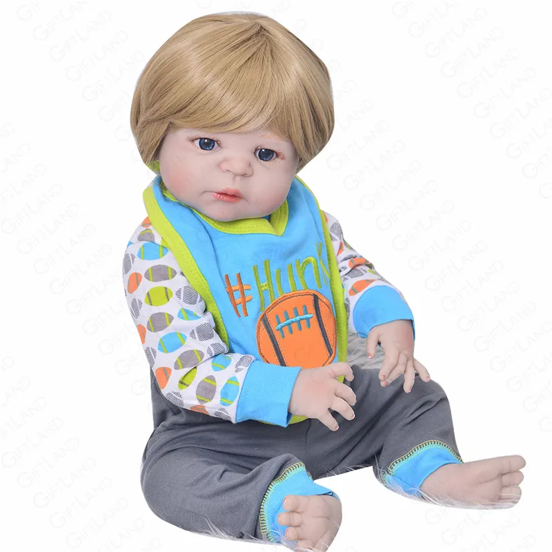 Reborn Baby Doll настоящая Bonecas Модная Кукла Детский Рождественский подарок Bebe Corpo De