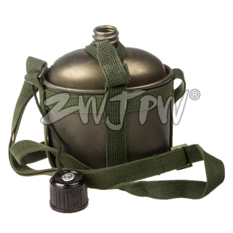 Оригинальный излишки WW2 ТИП 83 тактический чайник алюминиевая Столовая Открытый