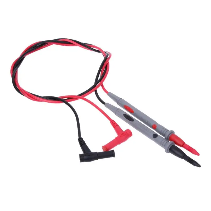 1 Pair Probe Test Leads Pin Digital Oscilloscope Multimeter Test Leads for Current Voltage Meter 20A 1000V Needle Tip Cable