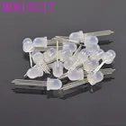 20 шт.-1000 шт. DC5V WS2811 Светодиодный чип F5 5 мм F8 8 мм круглая шляпа RGB LED WS2811 чипсет внутри RGB полноцветные матосветодиодный светодиодные чипы