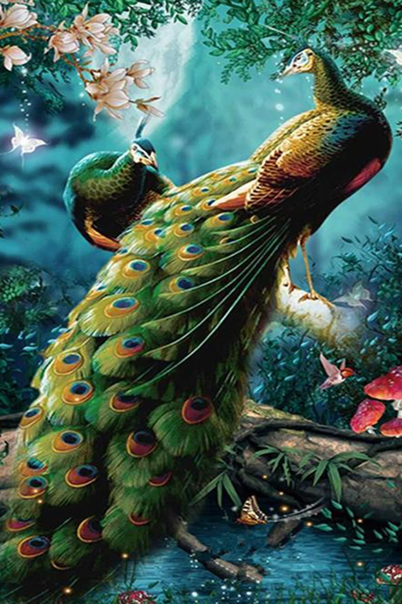 Алмазная вышивка 5D &quotсделай сам&quot квадратные/круглые стразы | Дом и сад