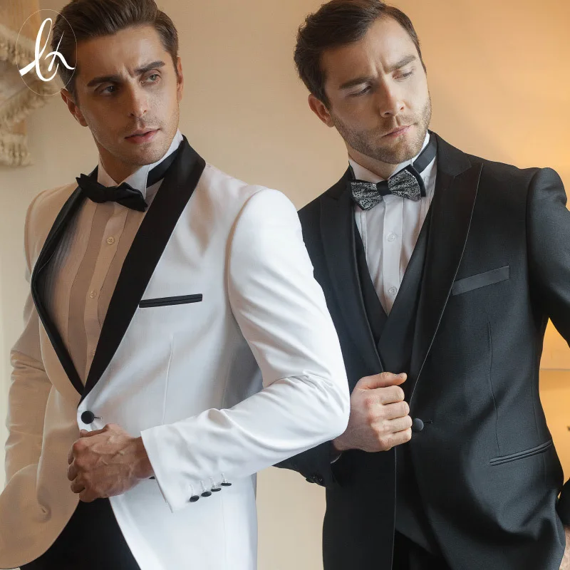 Мужское британское платье модный костюм для ужина тонкий мужской свадьбы |