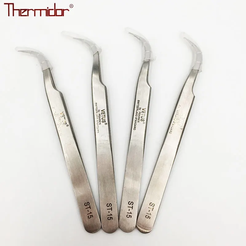 Новинка пинцет для наращивания ресниц Thermidor из нержавеющей стали инструменты