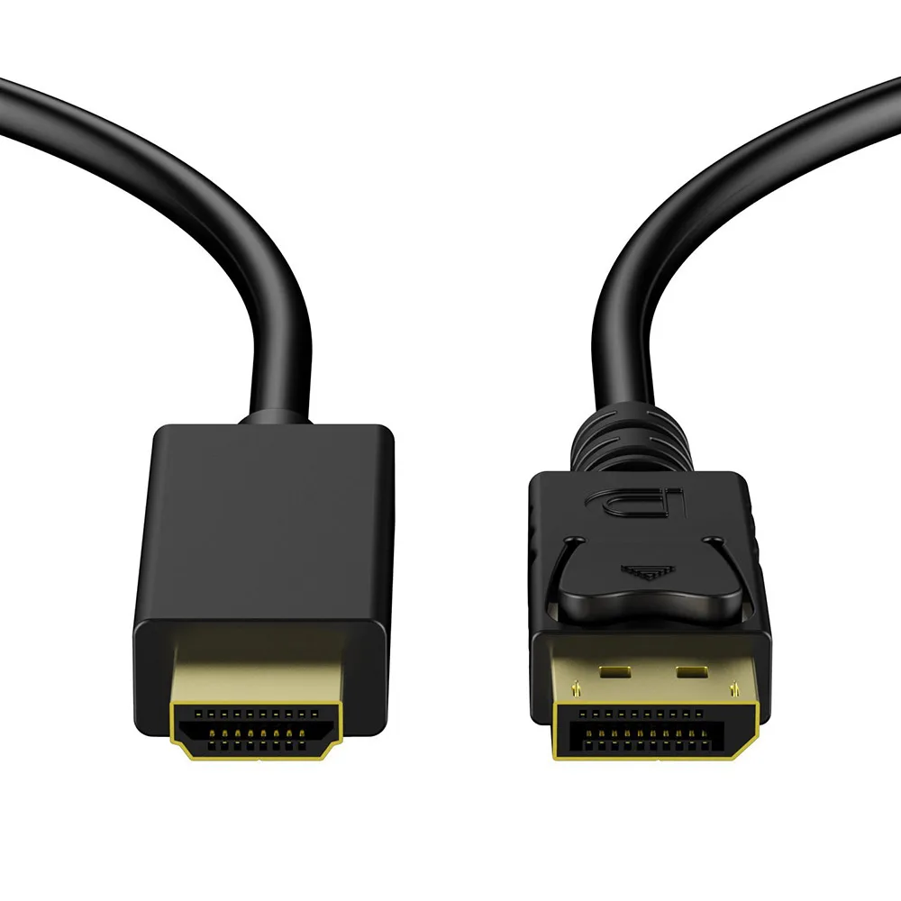 Высококачественный 6 футов 1 8 м порт дисплея штекер DP HDMI Кабель адаптер конвертер