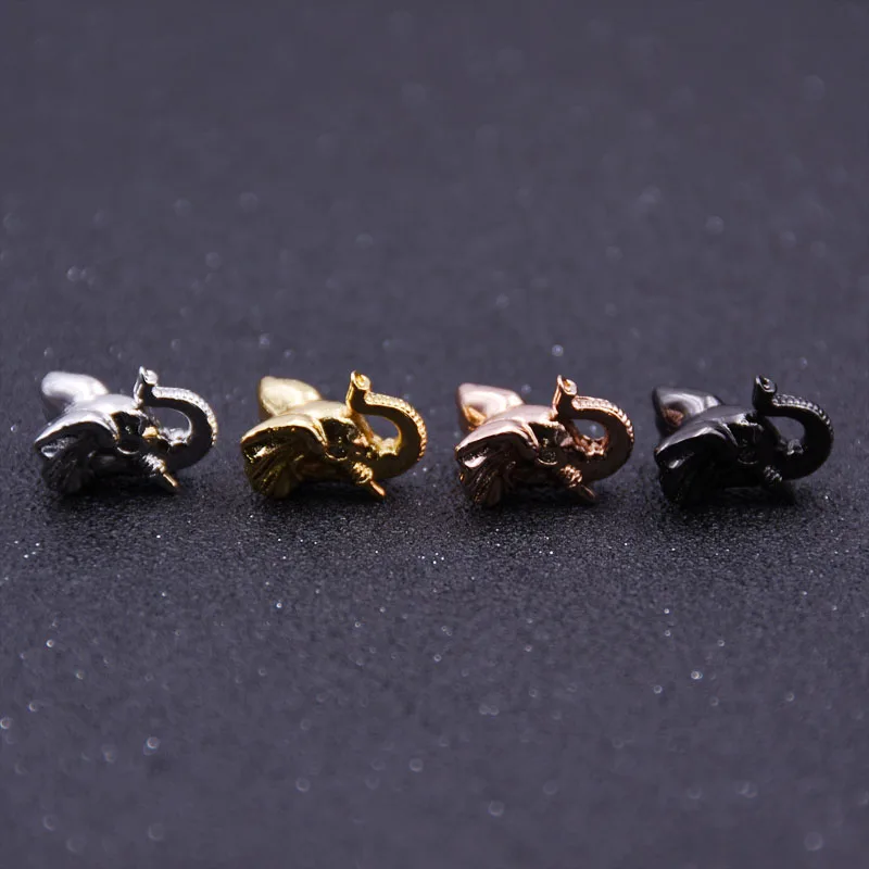 Kang hua 2019 проложить циркония CZ голова слона аксессуары ювелирные изделия DIY