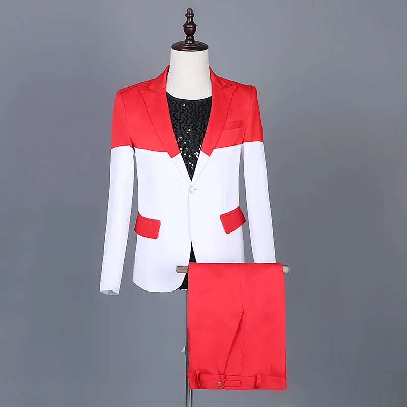 Мужской костюм для досуга мужской певицы самомоднейший шоу обслуживания мужские