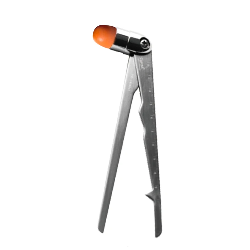 CARENT 7 типов Talyor wartenberg вертушка люкс медицинский неврологический ударный диагностический рефлекторный молоток - Цвет: Orange scale hammer