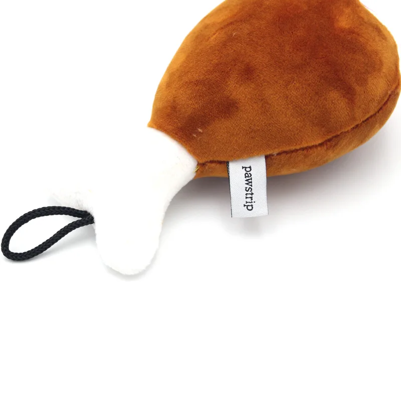 2 шт./партия игрушки для домашних животных Курица плюшевая хлопковая пищалка