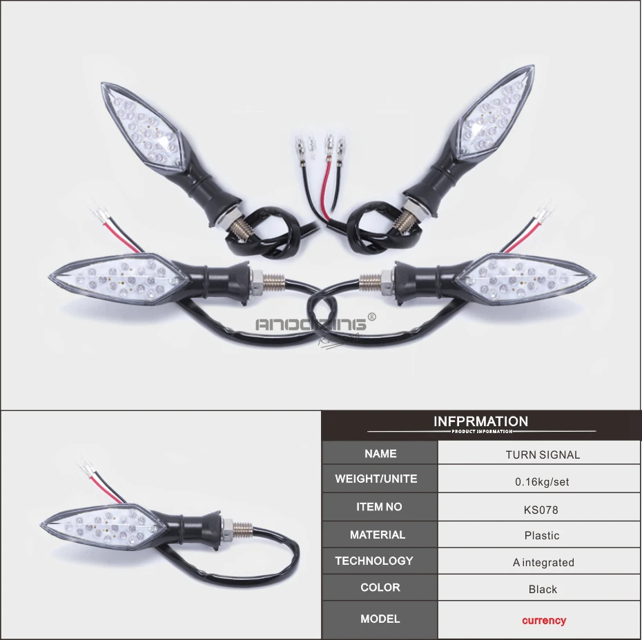 Универсальный светодиодный светильник мигалка для мотоцикла 12 В лампа супер