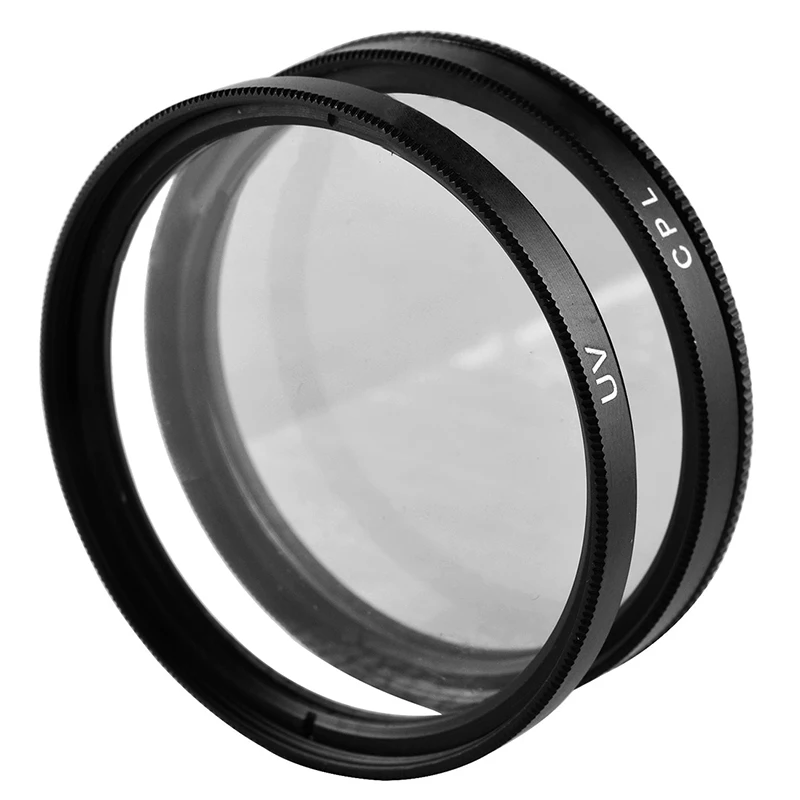 ABGN Hot CPL набор УФ фильтров 58 мм для Canon EOS 700D 100D 600D 1200D крышка бленды