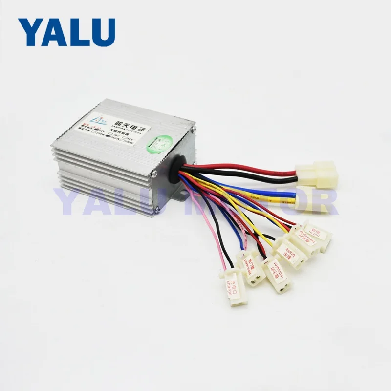 24 V 36 V 350 Вт DC щетка контроллер электровелосипеда матч 350 Вт Мотор MY1016Z MY1018 электрический велосипедный скутер Мотор-Редуктор Аксессуары