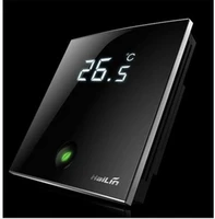 touch screen lcd wifi thermostat for electric heating 16a controlled by android and ios smart phone at home or outside