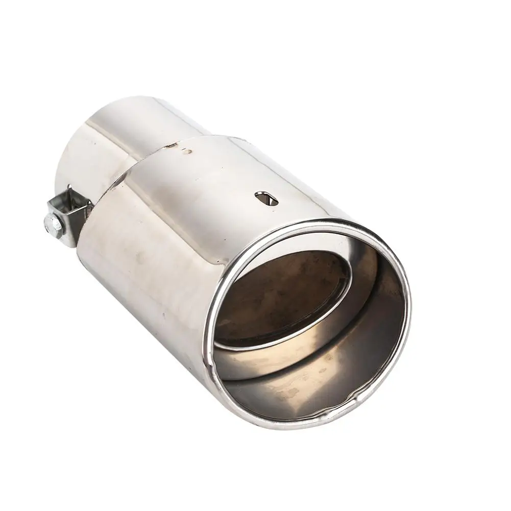 Диаметр 63 86 мм задний выхлопной Хвост из нержавеющей стали автомобильный
