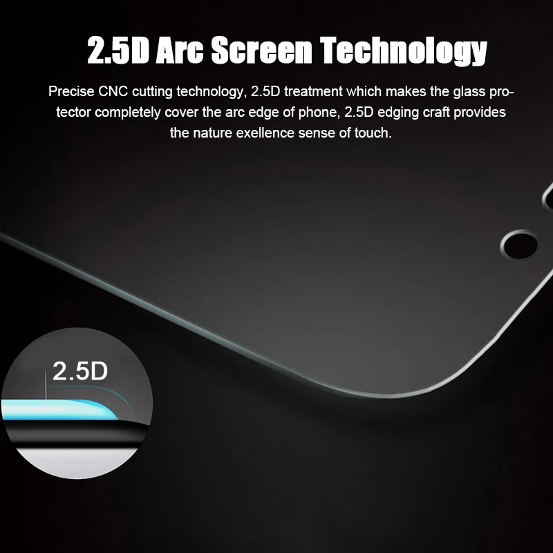 Laixi закаленное стекло для lenovo K350t протектор экрана 9H полное покрытие 2.5D защитное |