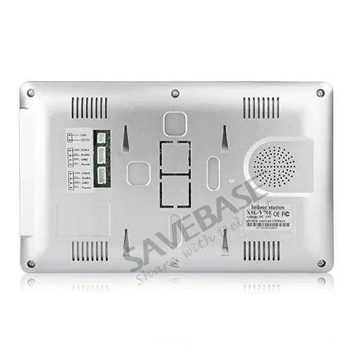 Супер Тонкий Видеодомофонная Система Разблокировка Брелки 7&quot LCD Монитор