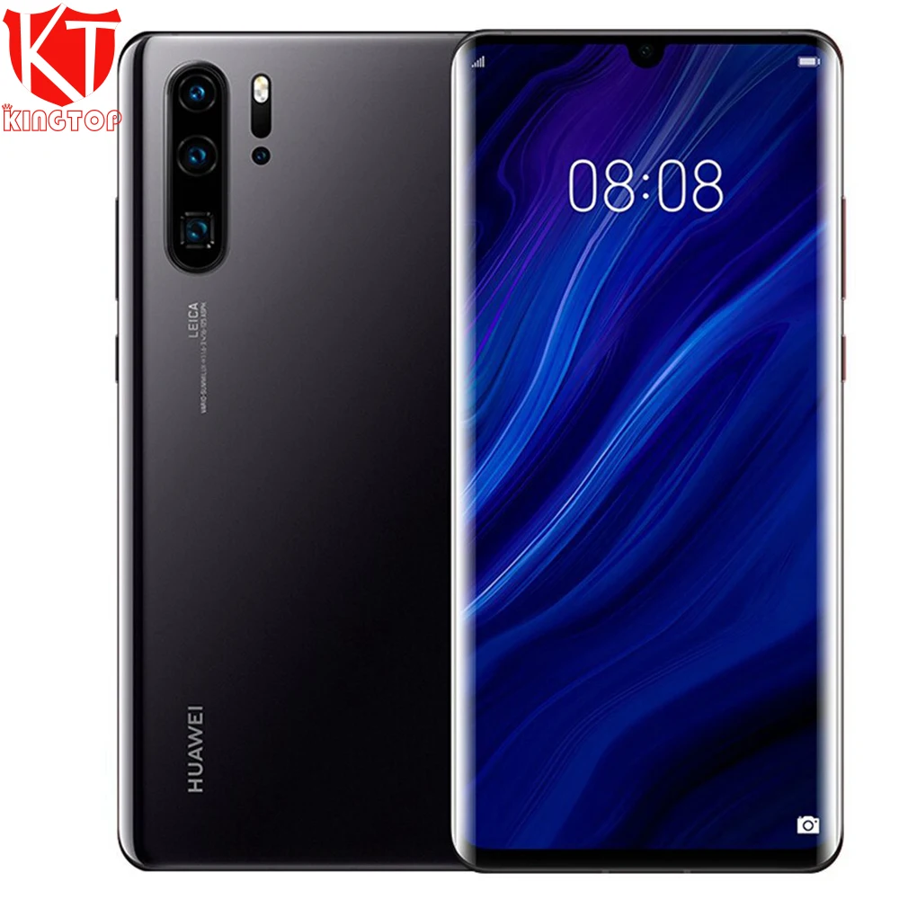 Оригинальный HUAWEI P30 Pro 6 47 &quotKirin 980 8 GB 128 40MP 4 камеры заднего вида NFC экран отпечатков