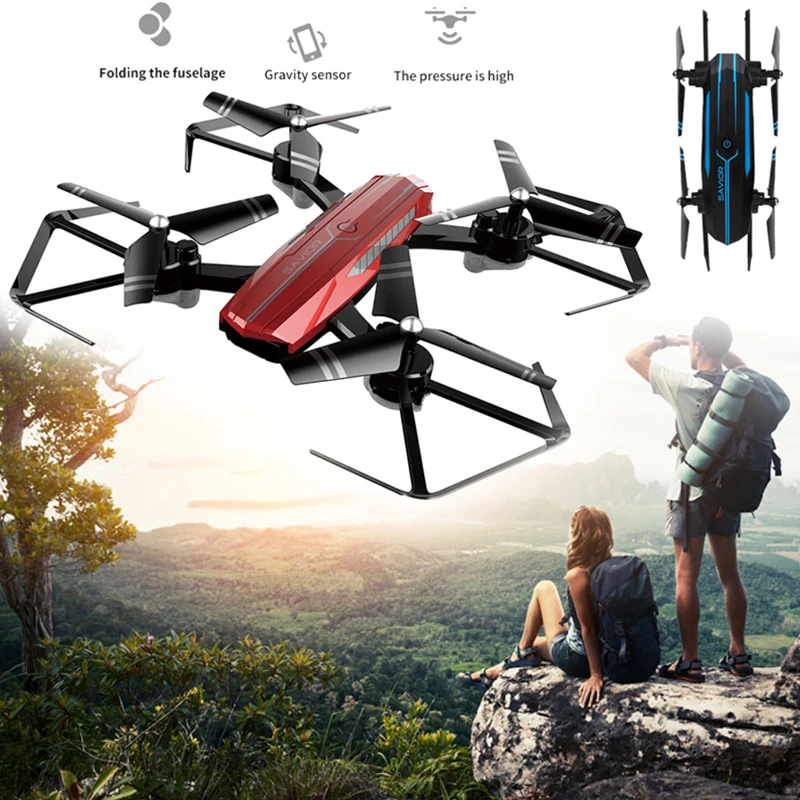 Совершенно новый интеллектуальный складной Дрон UAV 480 p/720 P HD широкоугольная