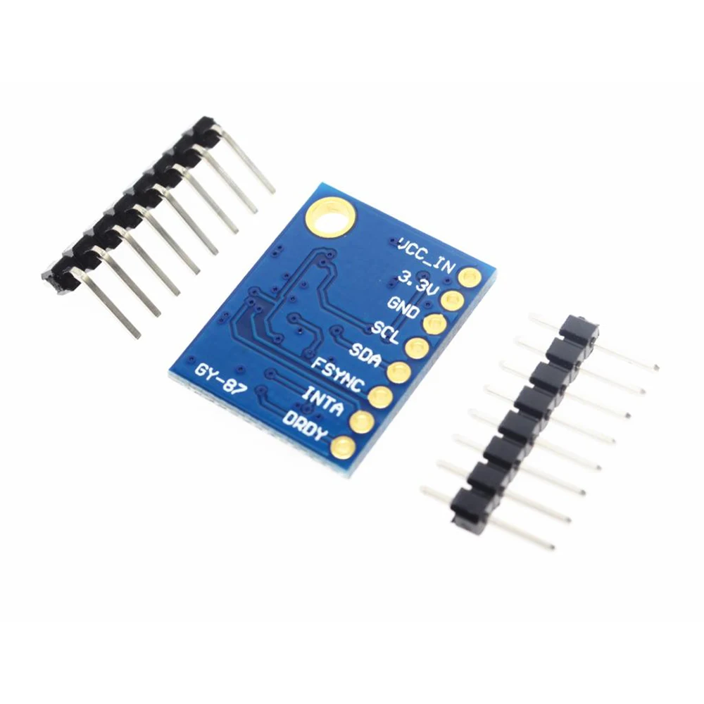 Φ 10DOF модуль MPU6050 HMC5883L BMP180 GY87 сенсорный для Arduino|Аксессуары демонстрационных стендов| |