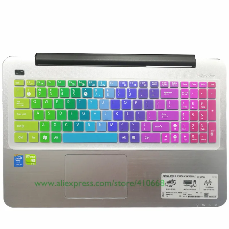 Чехол для клавиатуры ASUS VivoBook D541NA X540L X540LA D540S D540YA X540YA X540LJ F540U F541UA 15 6 дюйма |